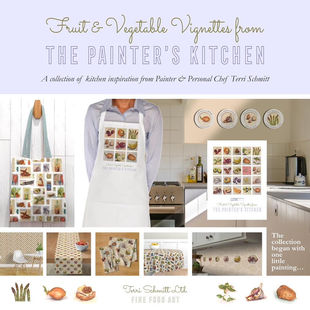 look book vision board for terri schmitt painter's kitchen collection of illustrations